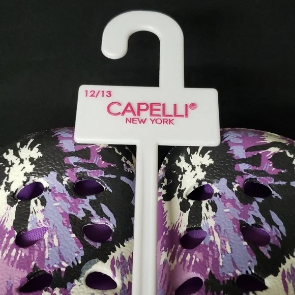 Capelli of New York NWT Glow in the Dark Faux Fur Lined Slip-on Clogs - Picture 2 of 7